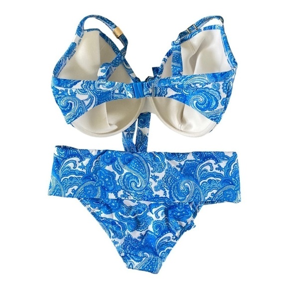 Bravissimo Swimsuit NWT Koh Samui Bikini Top and Fold Brief Bottom - Picture 8 of 10